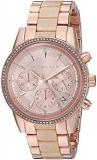Michael Kors Women's MK6493 Analog Display Analog Quartz Rose Gold Watch