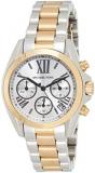 Michael Kors Women's MK5912 - Mini Bradshaw Two Tone Watch