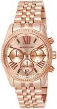 Michael Kors Women's MK5569 Lexington Rose Gold-Tone Stainless Steel Watch