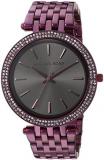 Michael Kors Women's MK3554 Darci Analog Display Quartz Purple Watch