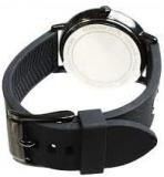 Michael Kors MK2828 Charley Three-Hand Black Dial Black Silicone Band Women's Watch