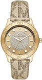 Michael Kors Women's Runway Three-Hand Gold-Tone PVC Watch (Model:MK6999)