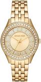 Michael Kors Women's Harlowe Three-Hand Stainless Steel Watch