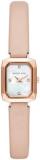 Michael Kors Women's Alane Stainless Steel Quartz Watch with Leather Strap