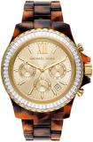 Michael Kors Everest Chronograph Tortoise Acetate Watch (Model: MK7239)