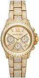 Michael Kors Everest Chronograph Gold-Tone Stainless Steel Watch (Model: MK7254)