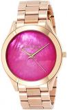 Michael Kors Women's Slim Runway Rose Gold-Tone Watch MK3550