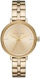 Michael Kors Bridgette Stainless Steel Watch With Glitz Accents