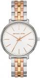 Michael Kors Women's Pyper Stainless Steel Quartz Watch with Stainless-Steel-Plated Strap, Multi, 16 (Model: MK3901)