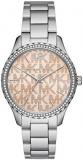 Michael Kors Layton Three-Hand Stainless Steel Watch