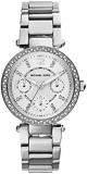 Michael Kors Mini Parker Stainless Steel Multifunction Watch