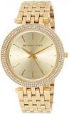 Michael Kors Women's Watch Darci, 39mm case Size, Three Hand Movement, Stainless Steel Strap, Gold, std, Bracelet