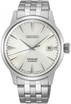Seiko Presage Cocktail Time ‘The Martini’ Steel Watch SRPG23J1, Blue
