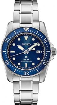 SEIKO SNE585 Prospex Men's Watch Silver-Tone 38.5mm Stainless Steel