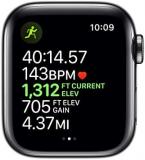 Apple Watch Series 5 (GPS + Cellular, 40MM) Stainless Steel Case with Black Milanese Loop Band (Renewed)