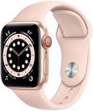 Apple Watch Series 6 (GPS + Cellular, 40mm) - Gold Aluminum Case with Pink Sand Sport Band