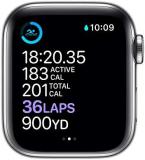 Apple Watch Series 6 40mm GPS + Cellular Silver Stainless Steel - Silver Milanese Loop