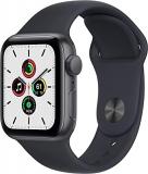 Apple Watch SE (GPS, 44mm) - Space Grey Aluminium Case with Midnight Sport Band ...
