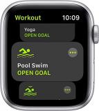 Apple Watch SE (GPS, 40mm) - Silver Aluminum Case with Abyss Blue Sport Band (Renewed)