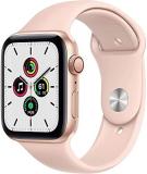 Apple Watch Series SE 44mm Gold Aluminum (GPS+Cellular) - MYEP2LL/A (Renewed)