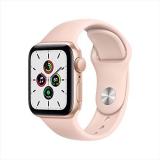 Apple Watch SE (GPS, 40mm) - Gold Aluminum Case with Pink Sand Sport Band (Renew...