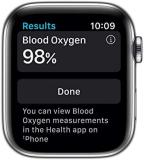 Apple Watch Series 6 (GPS + Cellular, 44mm) - Silver Stainless Steel Case with White Sport Band (Renewed)