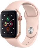 Apple Watch Series 5 (GPS + Cellular, 40MM) - Gold Aluminum Case with Pink Sport...