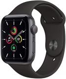 Apple Watch SE (GPS, 40mm) - Space Gray Aluminum Case with Black Sport Band (Ren...