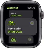 Apple Watch SE (GPS, 40mm) - Space Gray Aluminum Case with Black Sport Band (Renewed)