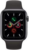 Apple Watch Series 5 (GPS + Cellular, 40MM) Space Gray Aluminum Case with Black Sport Band (Renewed)