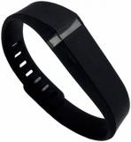 Modelshow Replacement Band/Strap with Metal Clasp for Fitbit Flex1 Activity Tracker Wireless Wristband Bracelet (Black, S)