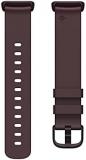 Fitbit Unisex Charge 5,Leather Band,Black,Large Accessory Band, Black, L UK