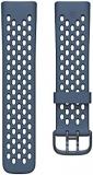 Fitbit Charge 5 Sport Accessory Band, Official Product, Deep Sea, Small
