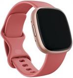 Fitbit Infinity Band, 24mm Attach,Pink Sand,Large *Compatible with Sense 2, Sense, Versa 4 & Versa 3