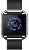 Fitbit Blaze Accessory Band, Leather, Black, Small