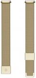 Fitbit Luxe Platinum Stainless Steel Mesh Accessory Band, Official Product, One Size