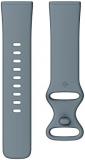 Fitbit Infinity Band, 24mm Attach,Waterfall Blue,Large *Compatible with Sense 2, Sense, Versa 4 & Versa 3
