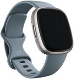 Fitbit Infinity Band, 24mm Attach,Waterfall Blue,Large *Compatible with Sense 2, Sense, Versa 4 & Versa 3