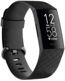Fitbit Charge 4 Fitness and Activity Tracker with Built-in GPS, Heart Rate, Sleep & Swim Tracking, Black/Black, One Size (S & L Bands Included) (Renewed)