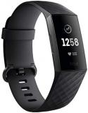 Fitbit Charge 3 Fitness Activity Tracker, Graphite/Black, One Size (S & L Bands Included) (Renewed)