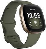 Fitbit Versa 3 Health & Fitness Smartwatch with GPS, 24/7 Heart Rate, Alexa Buil...