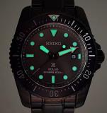 SEIKO Prospex ‘Black Series’ Solar Diver’s 1965 Re-Interpretation Watch SNE587P1