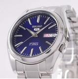 Seiko 5 #SNKL43 Men's Stainless Steel Blue Dial Self Winding Automatic Watch