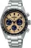 Seiko Prospex Speedtimer Solar Chronograph Sports Beige Dial Watch SSC817P1