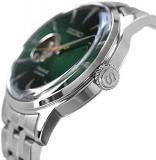 Seiko Presage Cocktail Time ‘Grasshopper’ Open Heart Green Dial Watch SSA441J1