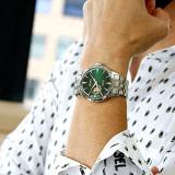 Seiko Presage Cocktail Time ‘Grasshopper’ Open Heart Green Dial Watch SSA441J1