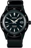 SEIKO SRPH95J1,Men's Presage,Automatic,Stainless,Sapphire Crystal,Black Tone,Black Dial,WR,SRPH95