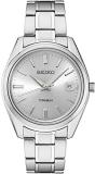 SEIKO Mens Essential TI Silver DIAL