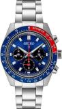 Seiko Prospex Speedtimer Solar Chronograph SSC913, Blue dial with Sunray Finish and red Accents