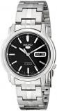 Seiko Men's SNKK71 Seiko 5 Automatic Stainless Steel Watch with Black Dial